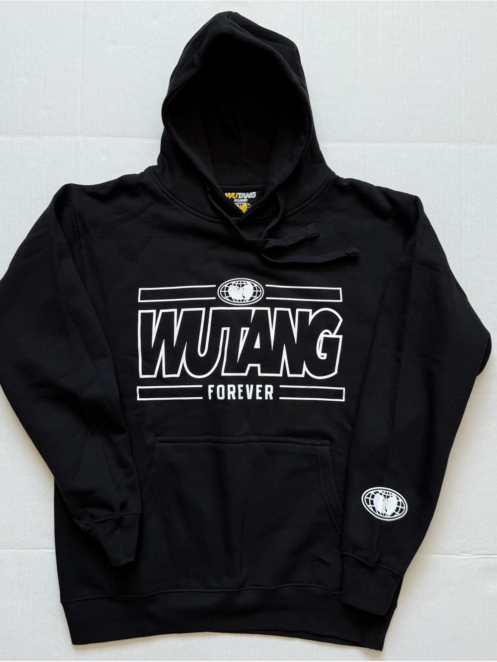 🔴Wu-Tang Hoodie Size Medium Black Sweater Wu-Tang Clan Gza Method Man